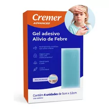 Gel Adesivo Alívio De Febre Dores P/ Colocar Na Testa Cremer