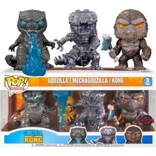 Pop Godzilla Vs Kong - Godzilla/mechagodzilla/kong