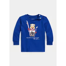 Camiseta Ralph Lauren Ursinho Infantil 24 Meses Original 