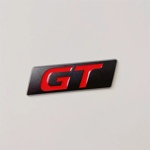 Metal Gt Insignia De Equipaje Trasero Para Compatible Con Foto 9