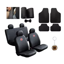 Kit Capas Bancos Couro Tapetes Volante Uno 2013 2014 2015