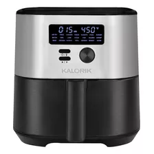 Kalorik Maxx® Freidora De Aire De 7 Cuartos De Galón W, . Color Negro Y Acero Inoxidable