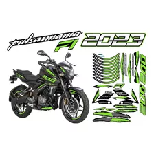 Pulsar Ns 200 Pulsarmania 2023 Fi Calcomanias Stikers 