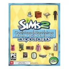 Game Pc Lacrado The Sims 2 Cozinhas Banheiros Objetos Cd-rom