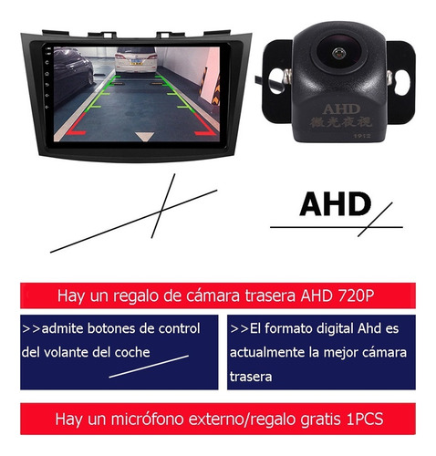 Radio Estereo Android Suzuki Swift 2012-2017 4+32g Carplay Foto 3