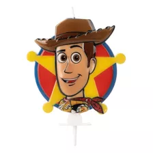 Vela Aniversário Woody Toy Story Disney Pixar - Silver Festa