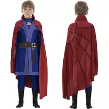 Disfraz De Cosplay De Dr. Strange Para Halloween Para Niños