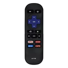 Controle Remoto P/ Roku Tv Express Botão Netflix Hbo Globop