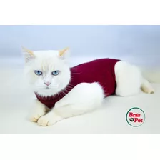 Roupa Pós Cirúrgica Braspet Para Gatos - Tamanho 05