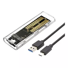 Case Ssd M.2 Nvme E Sata Ngff Pcie P/ Usb 3.1 Gaveta 10gbps