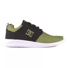 Zapatilla Dc Midway Sn Knit Hombre Urbano Oliva