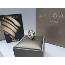 Anillo Bvlgari Original Oro Blanco Bzero No Cartier Tiffany.