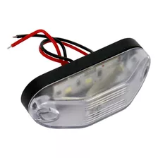 Lanterna Luz Placa Led Universal 12v Carretinha Reboque