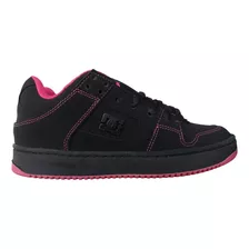 Zapatillas Dc Shoes Modelo Manteca Ss Negro Negro Rosa Mujer