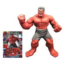 Boneco Hulk Vermelho Gigante Marvel Revolution Advengers