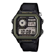 Relógio Casio Masculino Ae-1200whb-1bvd Original Nota Fiscal