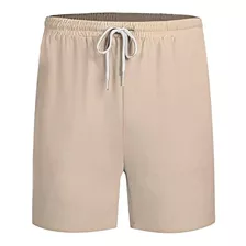 Short Pantalón De Manta Premium Para Hombre, Playa, Yoga