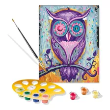 Ravensburger Creart Dreaming Owl Paint By Numbers Kit Para .