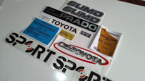 Toyota Prado Sumo Sport Emblemas Y Calcomanas Foto 3