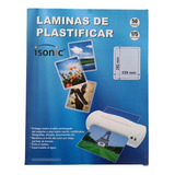 Láminas Plastificar Tamaño Carta 229x292mm 175 Micrones