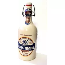 Botella Vacía 1/2 Litro Cerámica 500 Años Cerveza Kunstmann 