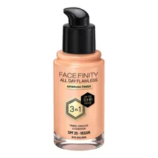 Base De Maquillaje Líquida Facefinity All Day Flawless 3 En 1 Max Factor