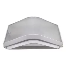 Luminária Arandela Malibu Branca Radial Para Parede Externa Cor Branco 110v/220v