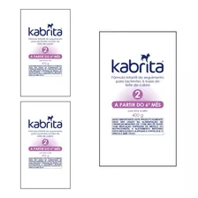 Formula Infantil Kabrita 2 400g Kit C/03 Latas