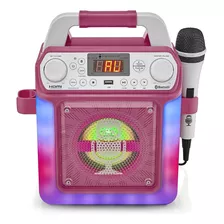 Máquina De Cantar Portátil Sml652p Hdmi Groove Mini Karaoke.