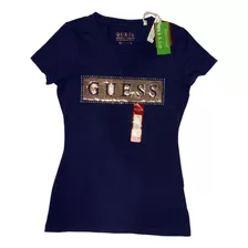 Playa Guess De Mujer Talla Xs Original Con Pedrería