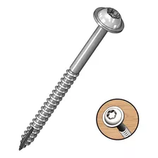 Tornillos Torx 2,5 Pulgadas 63mm X35 Unidades Milescraft *ub