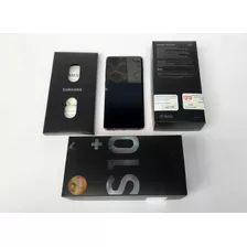 Samsung Galaxy S10 Plus 128gb Preto Usado (tela Quebrada)