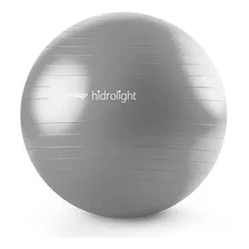 Bola Exercícios Hidrolight Pilates Fisioterapia 75cm Cinza