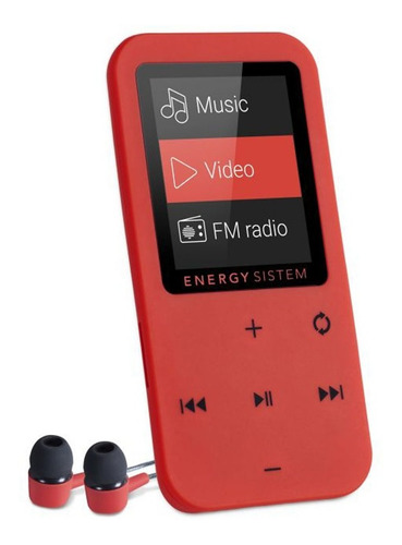 Mp4 Pantalla Energy Sistem Touch Portatil Musica + Cuotas