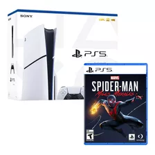 Consola Ps5 Slim Con Lector + Spiderman Miles Morales