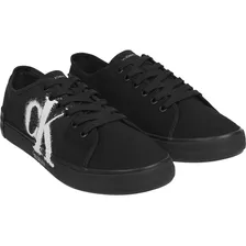 Zapatilla Vulc Low Oversized Brand Negro Hombre Calvin Klein