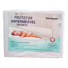 Protetor Impermeável Ortobom Infantil Berço Branco