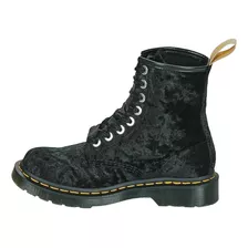 Dr. Martens Botas De Terciopelo Triturado 1460 Para Mujer