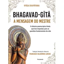 Livro Bhagavad-gita A Mensagem Do Mestre