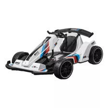 Auto Electrico Go Kart F1 Con Luz Y Sonido Blanco