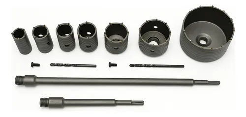 Set Mecha Copa Widia Bremen 7u + 2 Extensiones Sds Plus Dgm