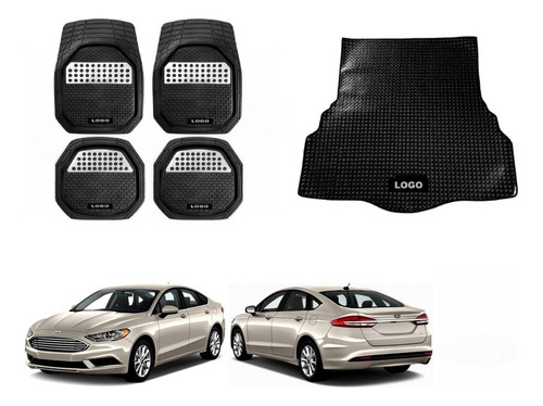 Foto de Tapetes 3d Logo + Cajuela Ford Fusion 2013 A 2018 2019 2020