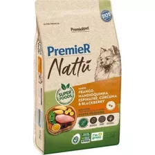 Premier Nattu Cães Adultos Raça Pequena Mandioquinha 10,1kg