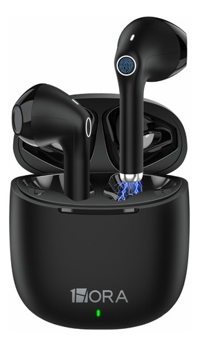 Audífonos Inalámbricos, Audífonos Bluetooth Con Microfono Deep Bass Auriculares Bluetooth Con Tipo C Cable 1hora Aut201 In-ear Earbuds
