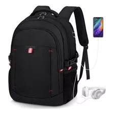 Impermeable Mochila Para Laptop Portátil De 17.3 Puerto Usb