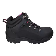 Bota Coturno Feminino Adventure Bradok Zion W Preto Original