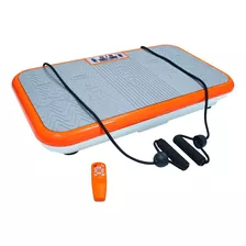 Tvnovedades Power Fit Elite 120w Plataforma Vibratoria Color Naranja