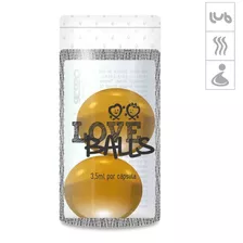 Bolinha Aromatizada Love Balls 2un - Alaranjada