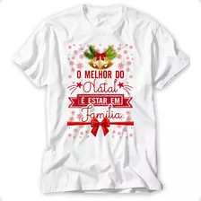 Camiseta Ho Ho Ho Feliz Natal Arvore De Natal Papai Noel 