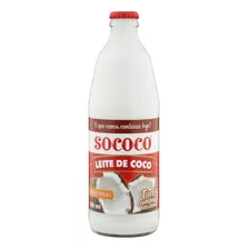 Leite De Coco Tradicional Sococo Vidro 500ml